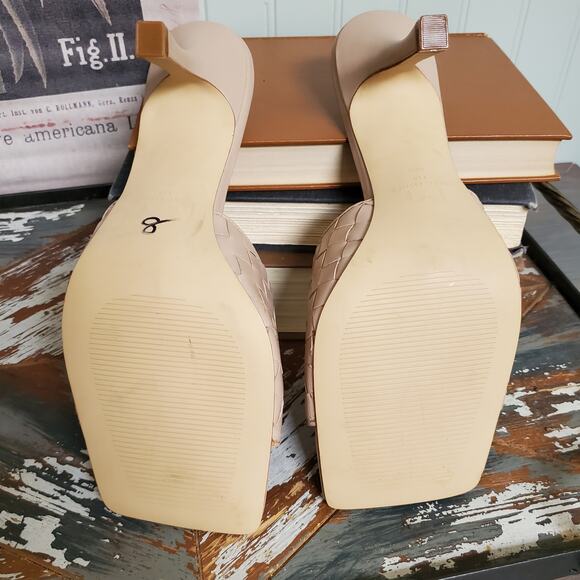 Marc Fisher LTD Dara Square Toe High Heel Sandals US W10 - Picture 4 of 9